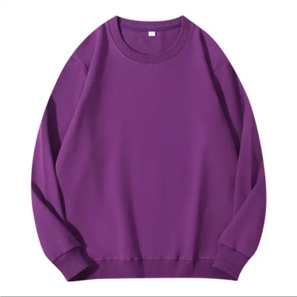 Alo Purple Sweatshirt - Picture 2 of 2